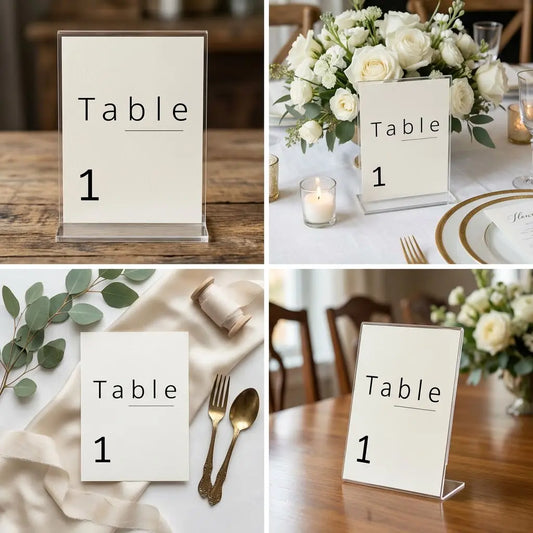 Table numbers