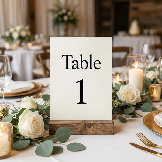 Table numbers