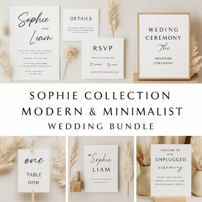 MarryPrints Wedding Suite : + 53 Elegant Templates | Instant Access